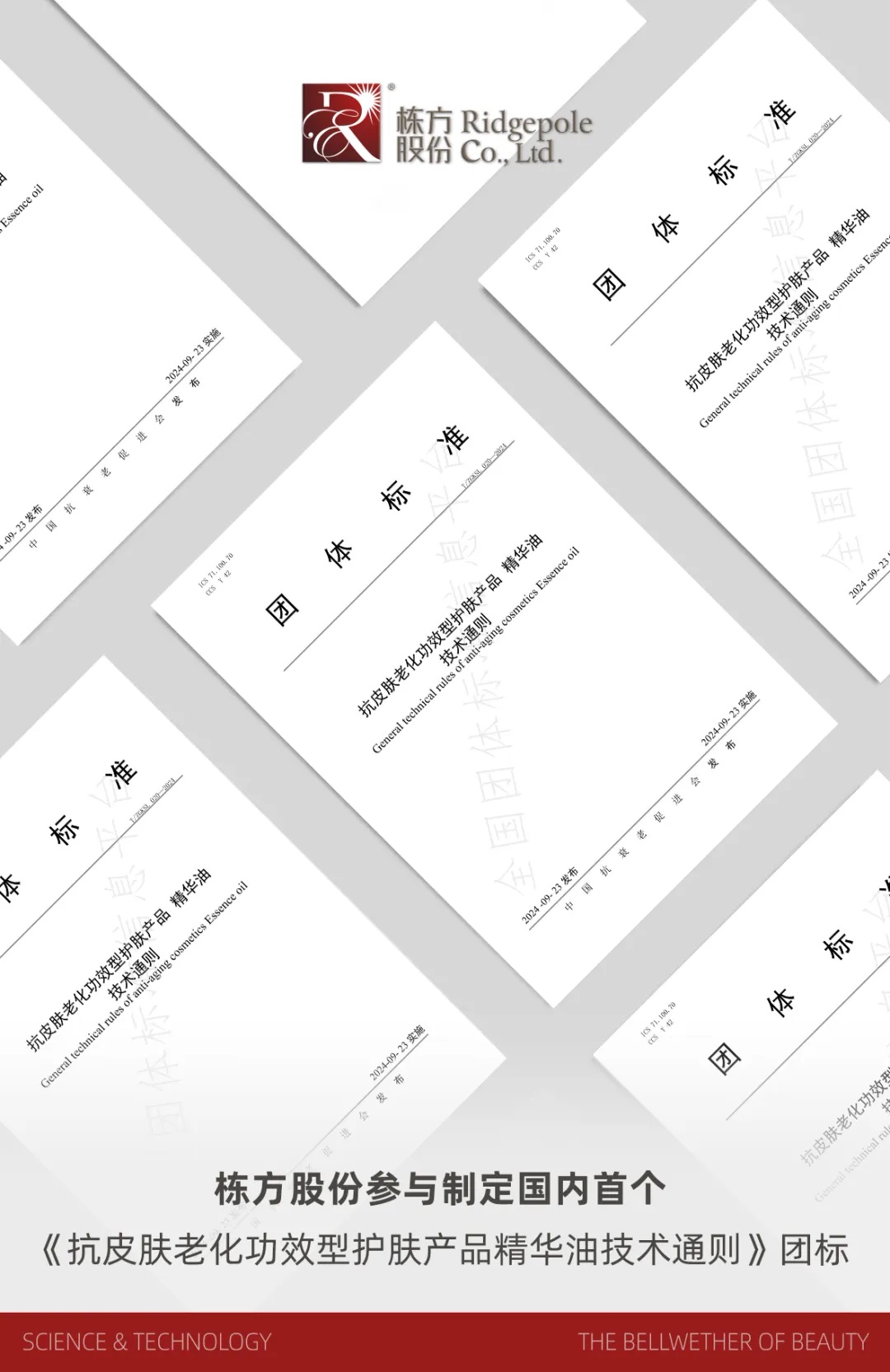 標準引領(lǐng)丨國內(nèi)首個《抗皮膚老化功效型護膚產(chǎn)品精華油技術(shù)通則》團體標準正式發(fā)布